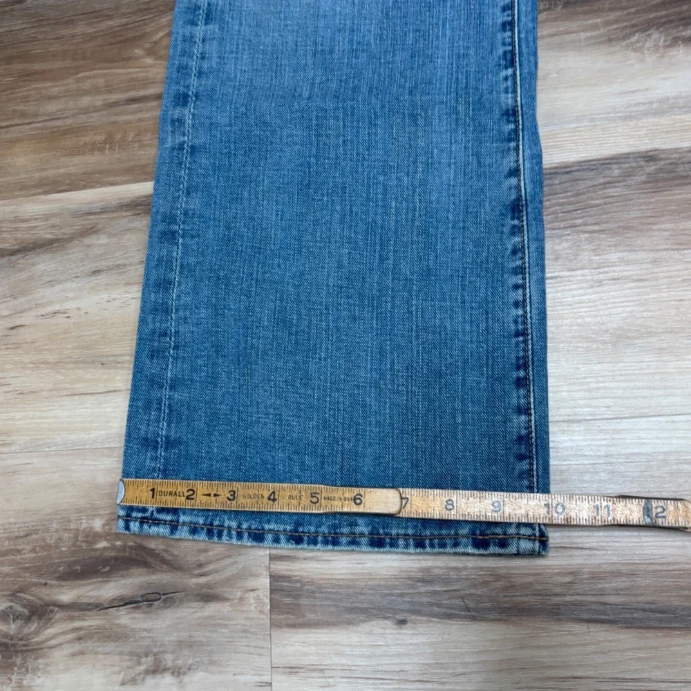 J. Crew Jeans 38x34 Straight Leg Denim Blue Medium Wash Y2K 2000s